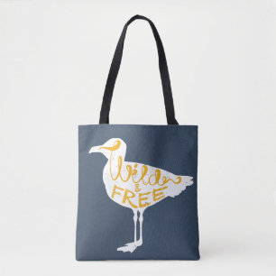 Seemöwe wild und frei tasche