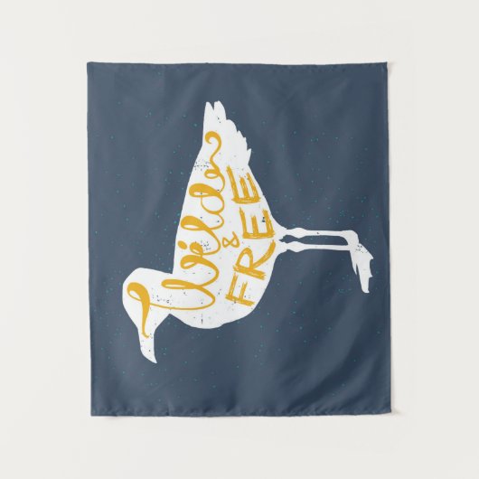 Seemöwe | wild und frei wandteppich (Vorderseite)