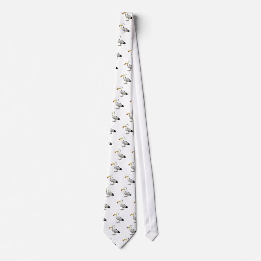 Seemöweau naturel krawatte (Vorderseite)