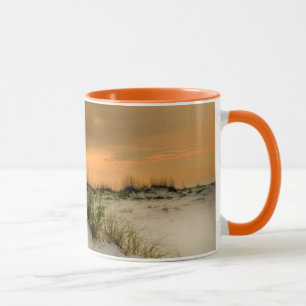Seemöwen am Sonnenaufgang Tasse