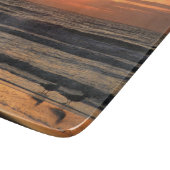 Seemöwen am Sonnenuntergang Schneidebrett (Ecke)