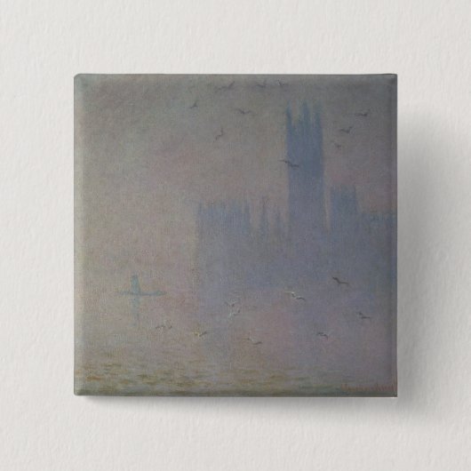 Seemöwen Claude Monets | über Häusern des Button (Vorderseite)