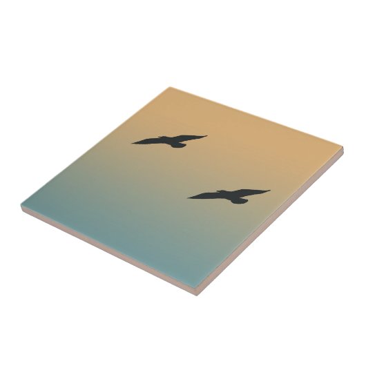 Seemöwen Fliese (Seite)