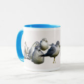 Seemöwen Tasse (Vorderseite Links)