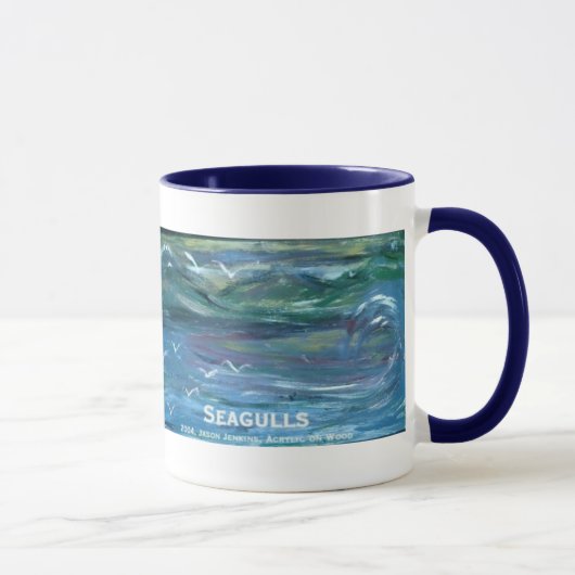 Seemöwen Tasse (Rechts)