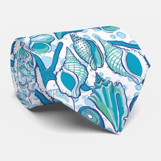 SeeMuschel-Krawatte Krawatte (Gerollt)
