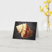 SeeMuschel-leere Karte (Gelbe Blume)