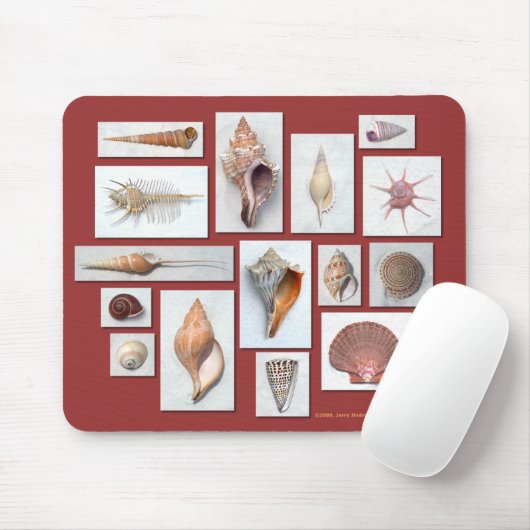 SeeMuschel-Mausunterlage Mousepad (Mit Mouse)