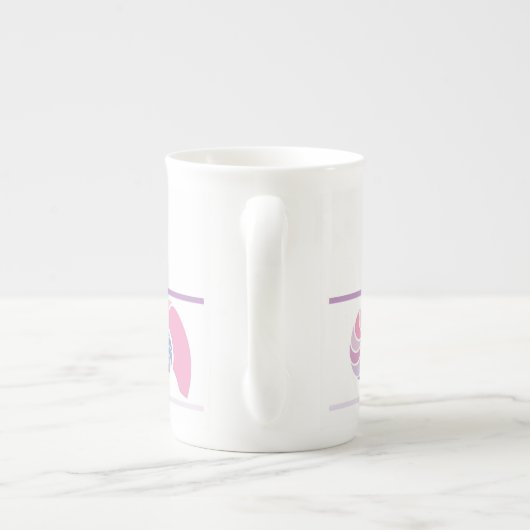 SeeMuschel-Tasse Porzellantasse (Rückseite)