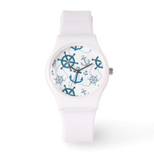Seemuster Armbanduhr