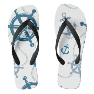 Seemuster Badesandalen