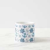 Seemuster Espressotasse (Vorderseite)