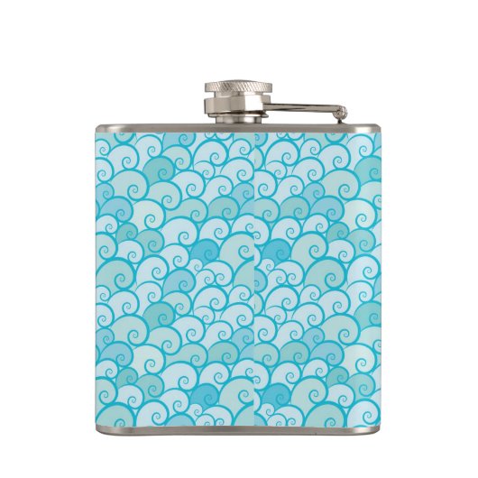 Seemuster Flachmann (Rückseite)