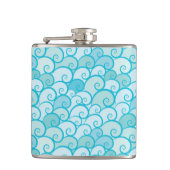 Seemuster Flachmann (Vorderseite)