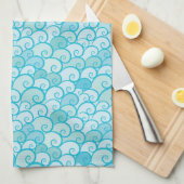 Seemuster Handtuch (Viertel Falte)