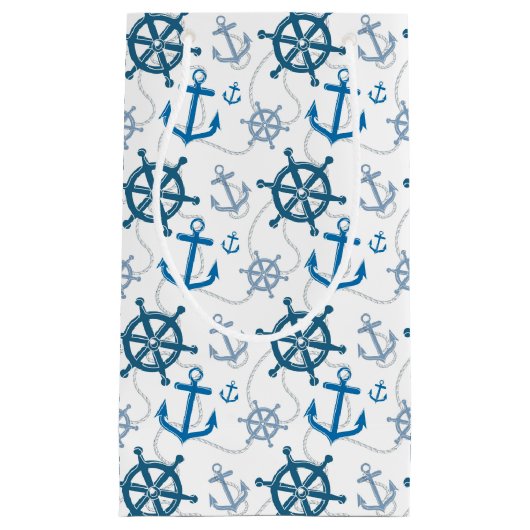 Seemuster Kleine Geschenktüte (Vorderseite)