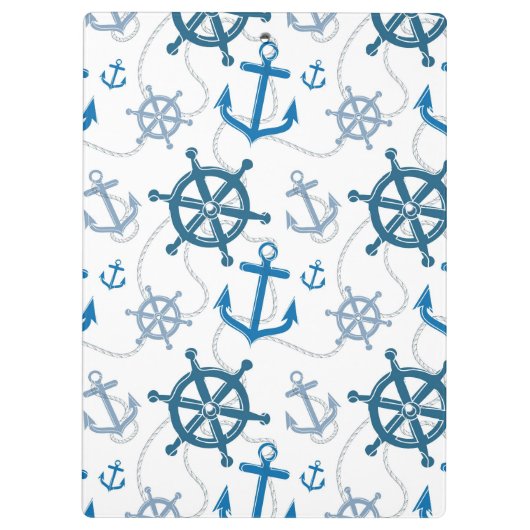 Seemuster Klemmbrett (Rückseite)