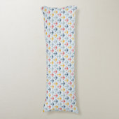 Seemuster mit Ankern Seitenschläferkissen (Vorderseite Vertikal)