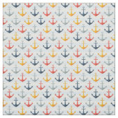 Seemuster mit Ankern Stoff (Muster)