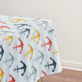 Seemuster mit Ankern Tischdecke (Beispiel)