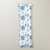 Seemuster Seitenschläferkissen (Rückseite (Vertikal))