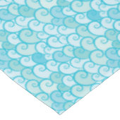 Seemuster Tischdecke (Schrägansicht)