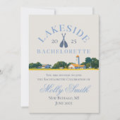 Seen Bachelorette Einladung (Vorderseite)