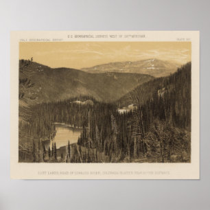Seen, Conejos River, Colorado Poster