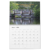Seen des Connecticut-Hügel-Kalenders Kalender (Mär 2026)