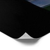 Seen Dora Florida Sonnenuntergang am Abend Poster  (Ecke)