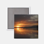 Seen Eingang, Vic Magnet (Vorderseite/Rückseite)