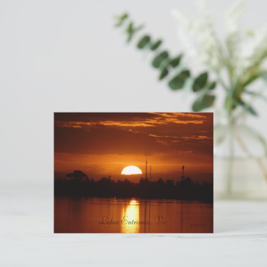 Seen Eingang, Vic Postkarte (Stehend Vorderseite)