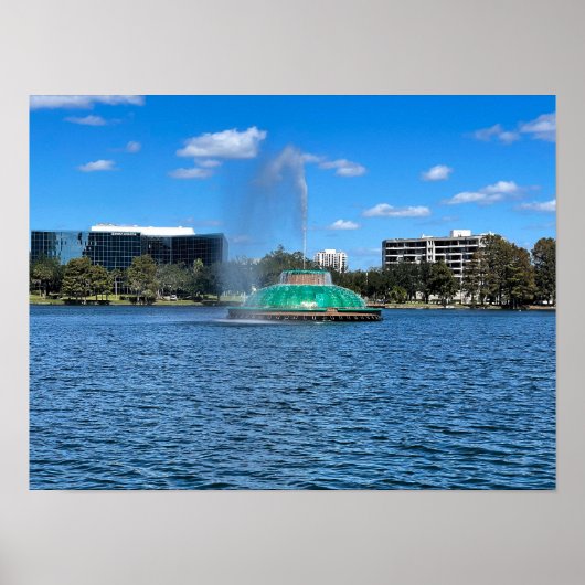 Seen Eola Fossilienmuseum Monte Brè Poster (Vorne)