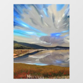 SEEN FENSTERAUFKLEBER (Blatt)