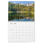Seen im Mammut-Seenbecken, Kalifornien-Kalender Kalender (Mär 2026)