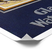 Seen Kanada Vintage Travel Poster (Ecke)