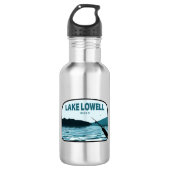 Seen Lowell Idaho Angelo Rod Edelstahlflasche (Vorderseite)