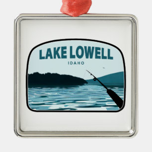 Seen Lowell Idaho Angelo Rod Ornament Aus Metall
