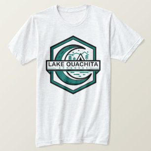 Seen Oachita arkansas moon glänzen Hexa T-Shirt