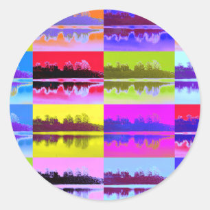 SEEN RUNDER AUFKLEBER