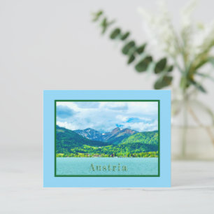 SEEN UND BERGE: SCHÖNES ÖSTERREICH Postkarte