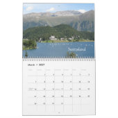 Seen und Berge Schweiz & Italien Kalender (Mär 2027)