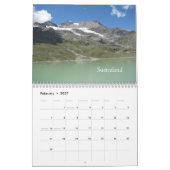 Seen und Berge Schweiz & Italien Kalender (Feb 2027)
