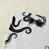 Seen und der Oktopus Strandtuch (Beispiel)