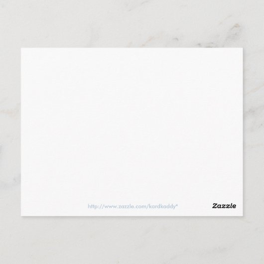 Seen und Evergreen Tree Lined Postcard Postkarte (Rückseite)