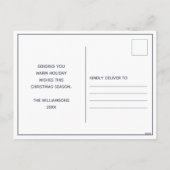 Seen und Greetings Beach Foto Weihnachten (Rückseite)