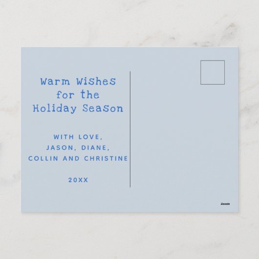 Seen und Gruß Leuchtturm Urlaub Postkarte (Rückseite)