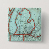 Seen und Süd-Michigan-Eisenbahn Button (Vorderseite)