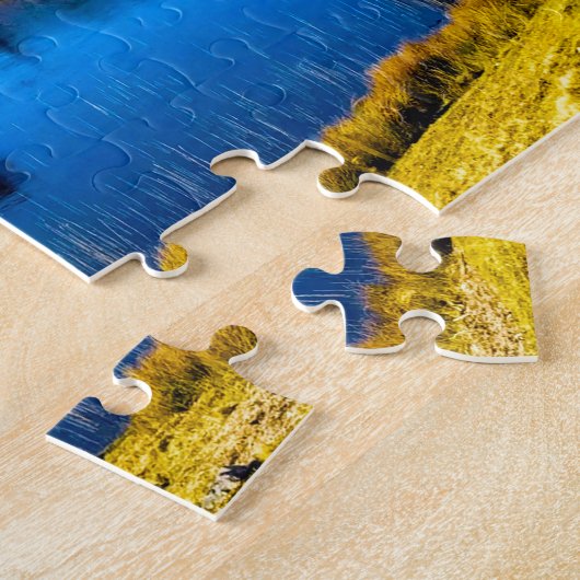 Seen von Connemara Galway. Puzzle (Seite)