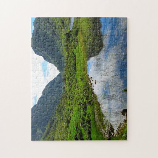 Seen von Killarney Irland. Puzzle (Vertikal)